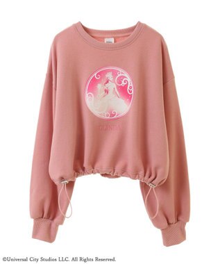 Green Parks ■ＷＩＣＫＥＤ　グラフィックショートスウェット Pink