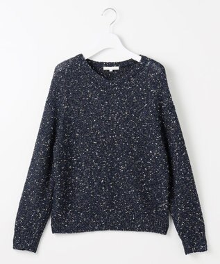 自由区 L ラメノットスパングル ニット