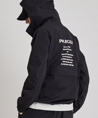 PW CIRCULUS 【撥水加工/軽量/ストレッチ】【MEN】メッシュコンビブルゾン ブラック系