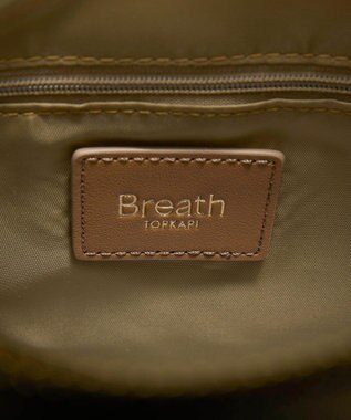 TOPKAPI 【Breath TOPKAPI】LINEA リネア レザーコンビ バケット ショルダーバッグ ブラウン
