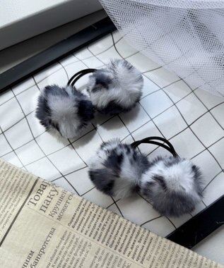 WEGO L2Pダブルポンポンヘアゴム