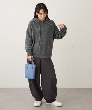 CRAFT STANDARD BOUTIQUE 起毛ニットフーディ Gray