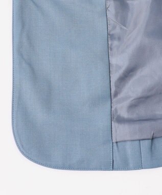 組曲 KIDS 【150-170㎝】 チェックワンピース＆T/Rジャケットセット サックスブルー