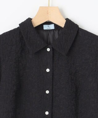 組曲 S 【WEB限定】ジャガードドレス ブラック系