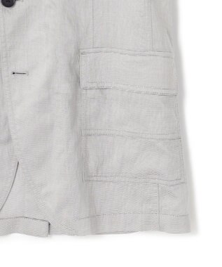 JOSEPH HOMME ストレッチマイヤー　ジャケット ライトグレー系