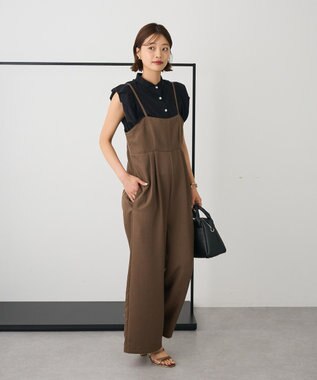 CRAFT STANDARD BOUTIQUE サロペットパンツ Brown