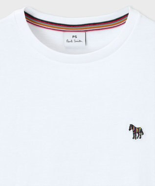Paul Smith ゼブラ ワンポイント 長袖Tシャツ ホワイト