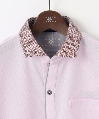 JOSEPH ABBOUD 【愛されて20年！オーガニックコットン使用】ダディ ポロシャツ ローズ系