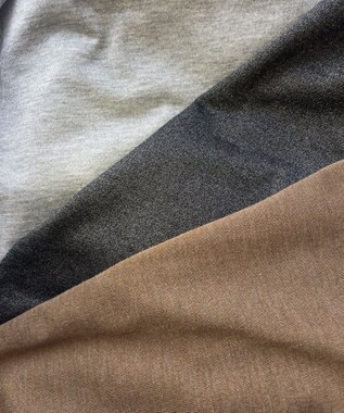 23区 【洗える】オータムシャイニー ニットパーカー グレー系