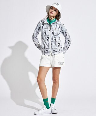 PW CIRCULUS 【WOMEN】ワッフルショーツ ゴルフウェア レディース ホワイト系