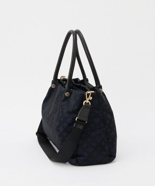 russet ナイロン三層2WAYトートバッグ(CE-1586) Black/Navy