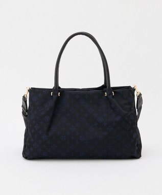 russet ナイロン三層2WAYトートバッグ(CE-1586) Black/Navy
