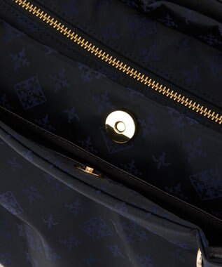 russet ナイロン三層2WAYトートバッグ(CE-1586) Black/Navy