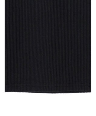 earth music&ecology レースドッキングタンクトップ Black