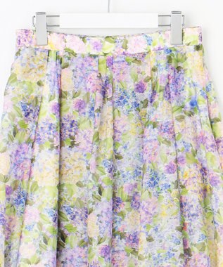 自由区 【カトリエムブーケ】Hortensia フラワースカート ライラック