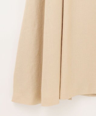 GRACE CONTINENTAL テーラーフレアワンピース ベージュ