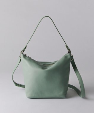 russet ソフトレザーシンプルショルダーバッグ(CE-1328-WEB) Green2