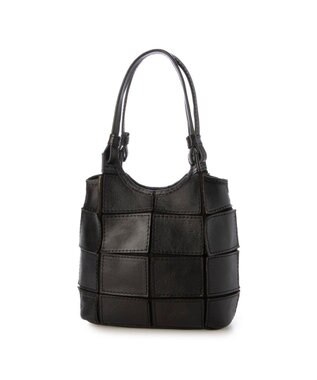 UNBILLION ピークスピーク PEAKS PEAK / 牛革パッチワーク2wayトートS ブラック