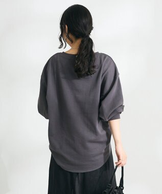 CRAFT STANDARD BOUTIQUE TC裏毛プルオーバー Black