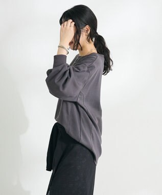 CRAFT STANDARD BOUTIQUE TC裏毛プルオーバー Black