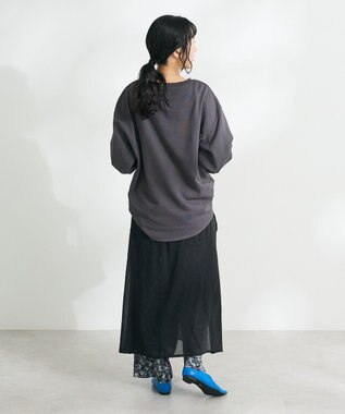 CRAFT STANDARD BOUTIQUE TC裏毛プルオーバー Black