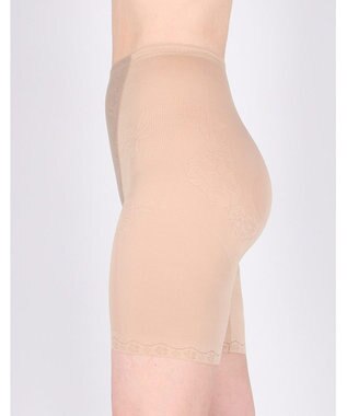 Wing ガードル 【キュッとアップパンツ】 ヒップをまるくメリハリあるラインに ラクにおなか押さえ ロング丈 KQ0745 ウイング／ワコール パープル