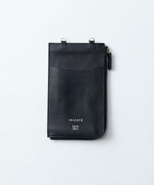 TRICOTE LEATHER LONG WALLET／レザーロング財布 99BLACK