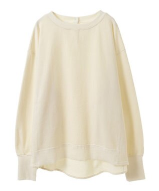 CRAFT STANDARD BOUTIQUE TC裏毛プルオーバー Ivory
