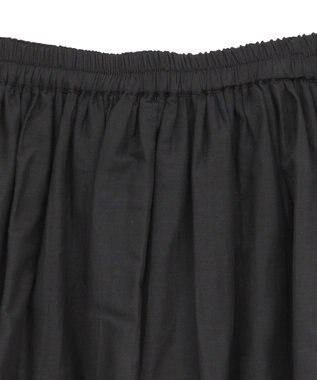 Green Parks Ｉ　ボイル段々ティアードスカート Black