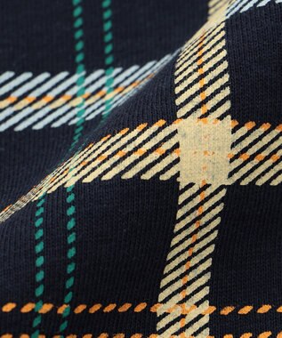 組曲 KIDS 【80-90cm】Check セットアップ ネイビー系5