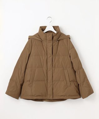 自由区 S 【WEB限定カラーあり・SHIHOさん着用】マイクロタッサーダウン コートⅡ [WEB限定]キャメル