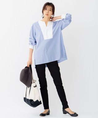 CANCLINI ブザム デザイン ブラウス / 23区 L | ファッション通販