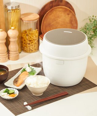 YAMATO テーブル＆キッチン 【AL COLLE】糖質カット炊飯器  ARC-L3101/W ホワイト