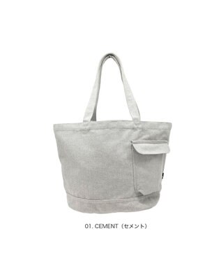 ROOTOTE 3701【ルートート】SN.ミディアム.リサイクルコットン-G 01：セメント