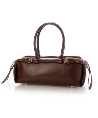 UNBILLION カカトゥ kakatoo / ダブルベルトショルダーバッグ ブラウン