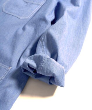 LENO CHAMBRAY COAT / シャンブレーコート FADE INDIGO