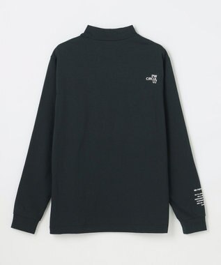 PW CIRCULUS 【MEN】ベーシックロングスリーブモックネック ゴルフ ブラック系