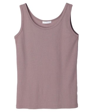 Green Parks カラーテレコタンク Brown