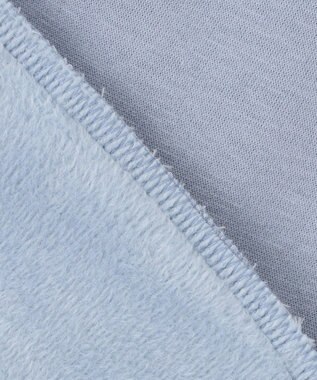 ANY KIDS 裏シャギーレイヤード風トレーナー サックスブルー（ネコ）