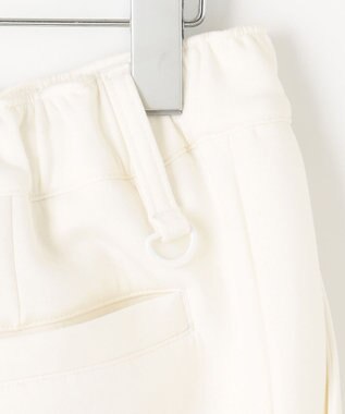 PW CIRCULUS 【MEN】サイドロゴ ジャージー パンツ ホワイト系