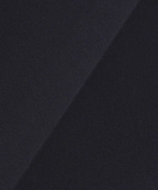 ICB L 【洗える】ミリオーネダンボールニット ワイドストレートパンツ ネイビー系