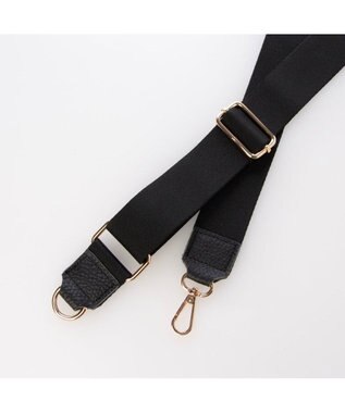 UNBILLION ペルケ perche / 牛革ドット刺繍2wayトートS ブラック