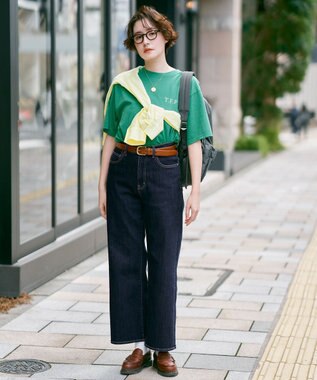 ANY 7daysデイリーワイドデニム ダークインディゴ