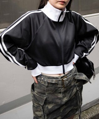 WEGO ショートトラックジャケット ブラック