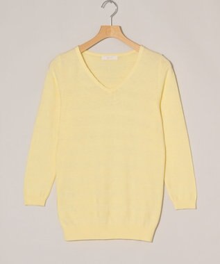 ONWARD Reuse Park 【any SiS】ニット春夏 イエロー