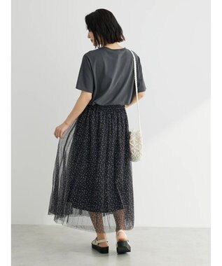 Green Parks フレンチロゴレギュラーＴシャツ Dark Gray