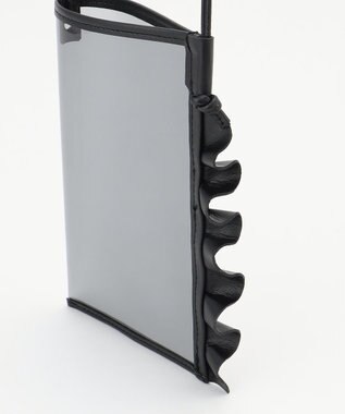 組曲 【UVカット・組曲×setsuko sagittaire】フリルポーチ×サングラス ブラック系