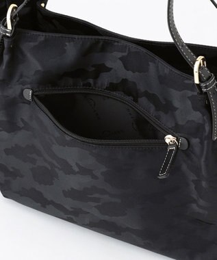 LA BAGAGERIE シャドージャカード A4トートバッグ ブラック