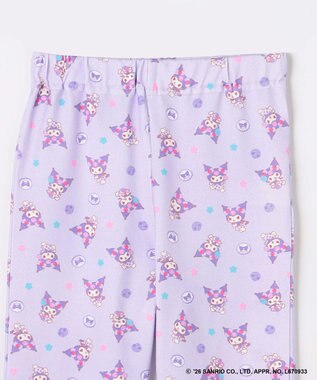 ANY KIDS 【サンリオキャラクターズ×ANY KIDS】ひんやり ファンシーレギンス クロミ×ラベンダー