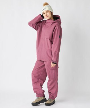 OP／FILA 【ocean pacific】スノーウェア ワークスタイルジャケット ワインレッド